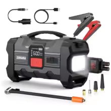 ProToolMode™ 26800mAh Jump Starter with Air Compressor 4000A Booster Tyre Inflator Portable Car Battery Power Bank Charger Air Pump