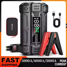 ProToolMode™ Car Jump Starter 5000A/4000A Battery Charger Emergency Power Bank Booster for 12V Gasoline and Diesel Vehicles Starting